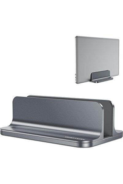Omoton Suport vertical pentru laptop din aluminiu, reglabil - MacBook Pro/Air...