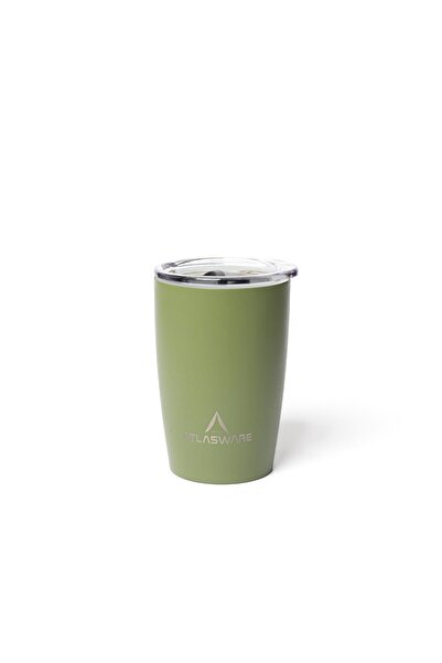 Atlasware Insulated Stainless Steel Tumbler 270ml, Double Wall Vacuum, Keeps ...