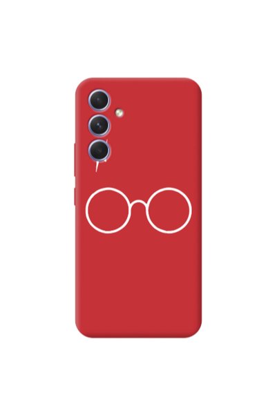 Other Samsung A26 glasses Red Colored Silicone TPU Θήκη