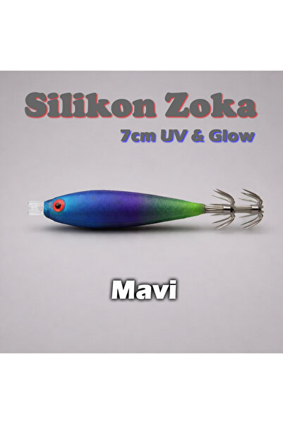 7cm Silikon Kalamar Zokası Light Seri