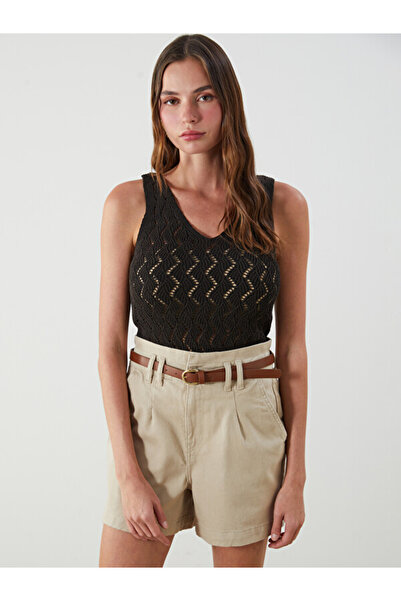 LC Waikiki Quality Pieces from Çelebi Store V Planting Openwork Women's Knitw...