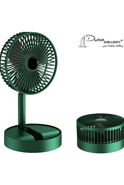 Toy Box Treasures Desk Electric Fan Small Folding Fan with mobile stand USB C...
