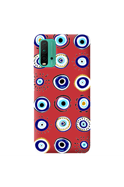 Other Xiaomi Poco M3 Beads Red Colored Silicone TPU Θήκη