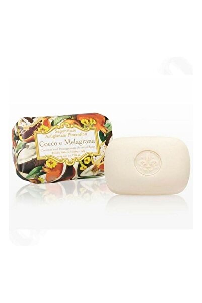 Saponificio Artigianale Fiorentino Soap 200 Gr (7) - Coconut and Pomegranate