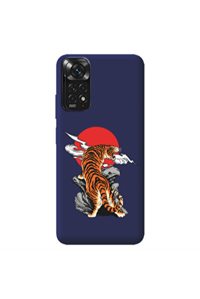 Other Xiaomi Redmi Note 11 4G Angry Gorilla Dark blue Colored Silicone TPU Θήκη