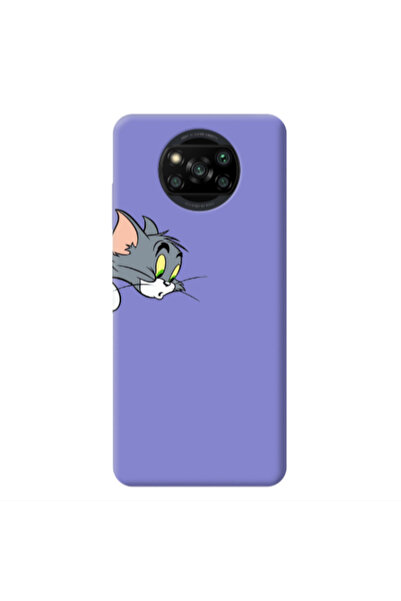 Other Xiaomi Poco X3 /X3 Pro Tom 1 Purple Colored Silicone TPU Θήκη