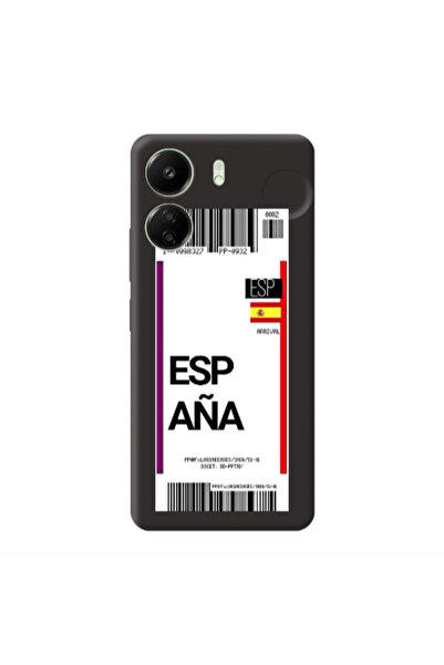 Other Xiaomi Redmi 13C Espana Arrival Black Colored Silicone TPU Θήκη