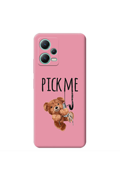 Other Xiaomi Redmi Note 12 Pro 5G Pick me Pink Colored Silicone TPU Θήκη
