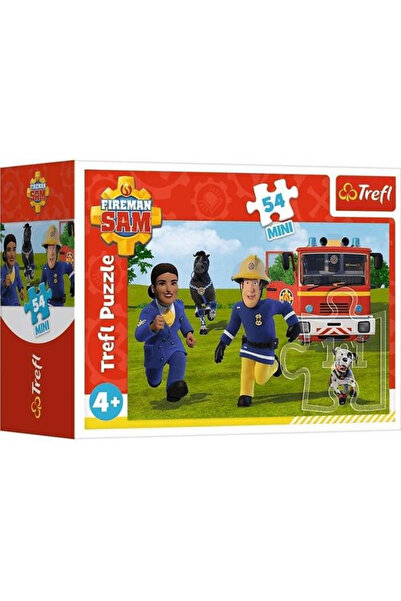 Trefl Puzzle Ekipa Pompierul Sam, 54 piese, 20x13cm