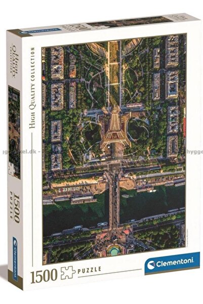 CLEMENTONI Puzzle, Clementoni, 1500 piese, Model Paris, Multicolor