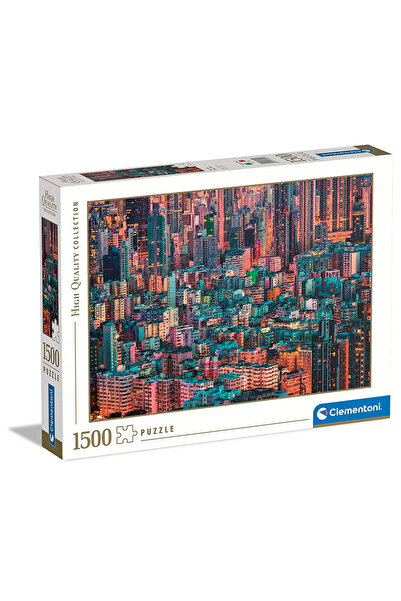 CLEMENTONI Puzzle 1500 piese Clementoni, The Hive HongKong, Multicolor