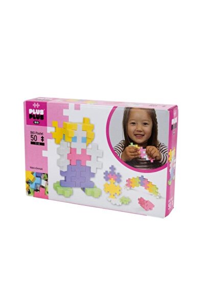 OEM Set puzzle Plus Plus, 50 elemente, 1+, Culori pastel