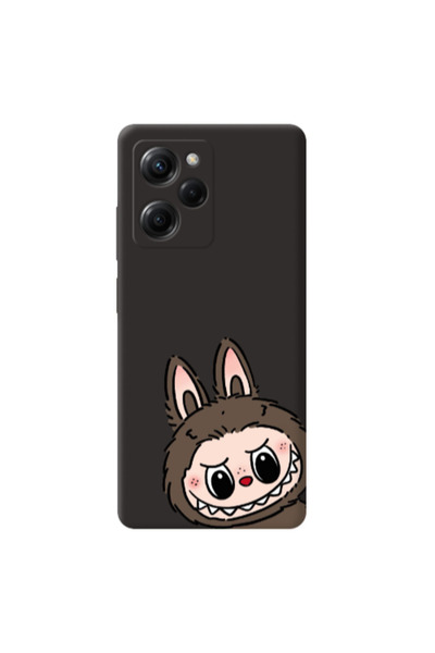 Other Xiaomi Poco X5 Pro Labubu7 Black Colored Silicone TPU Θήκη