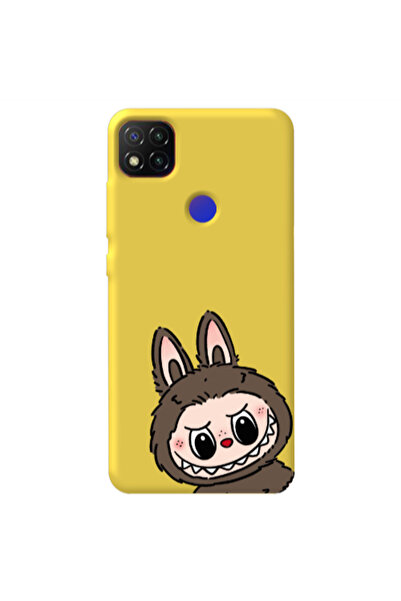 Other Xiaomi Redmi 9c Labubu7 Yellow Colored Silicone TPU Θήκη