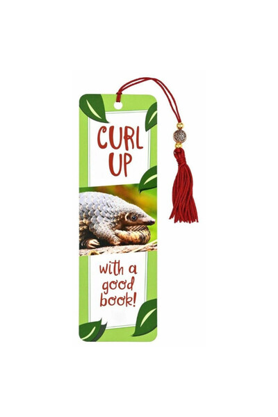 OEM Semn de carte Peter Pauper Press Pangolin, marcator de carte cu ciucure, ...