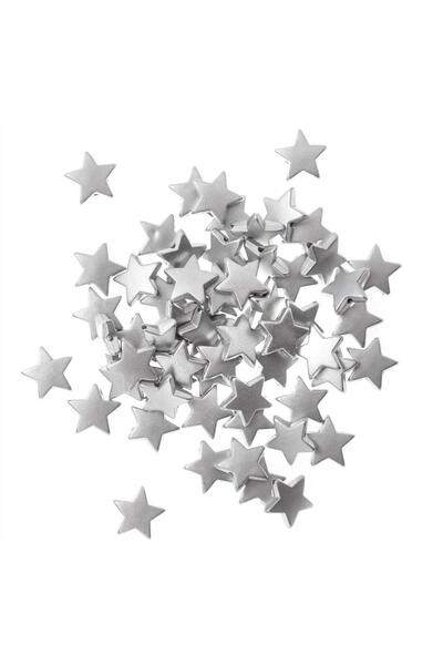 OEM Margele stea Dalprint dpCraft, 1,5 cm, cu forma de stea, aspect metalic, ...
