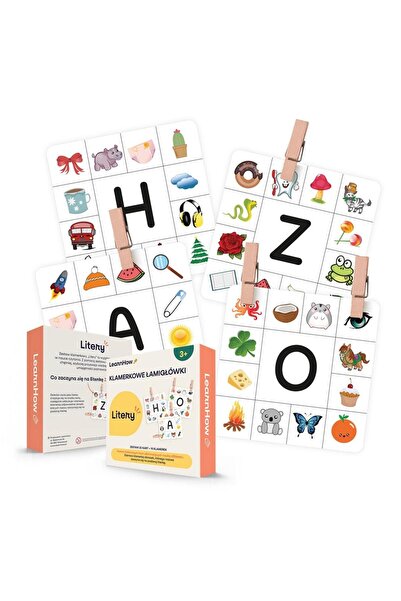 OEM Puzzle cu cleme - Litere
