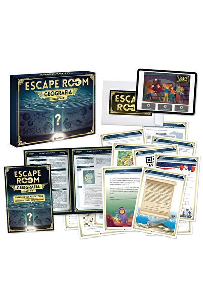 OEM Escape Room Geografia joc educativ în cutie Ei System 2021