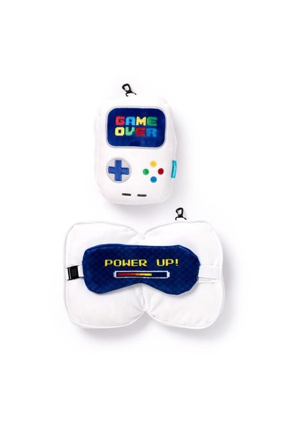 OEM Perna de călătorie Relaxeazzz Puckator cu mască de ochi Game Over