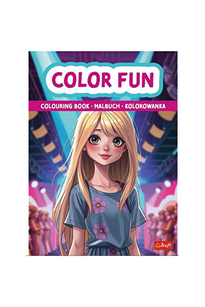 OEM Modelki kolorowanka dla dzieci moda i stylizacje, Trefl, Carte de colorat...