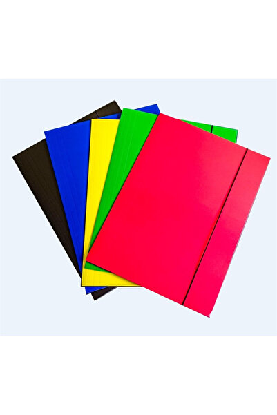 OEM Mapa A4 cu elastic Wektor 10 buc. colorată, laminată