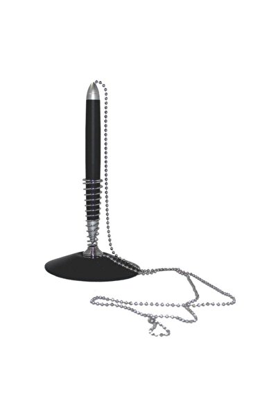 MC Micostore Pix cu bila 138892, cu suport birou, baza rotunda, cu lant metal...