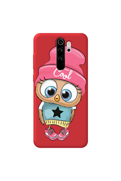 Other Xiaomi Redmi Note 8 Pro Cool Star Red Colored Silicone TPU Θήκη