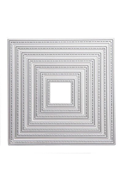 DALPRINT dpCraft - Set de matrite patrate 7 bucăți. 12x12 cm