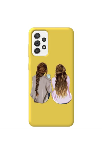 Other Samsung A52 Friends Yellow Colored Silicone TPU Θήκη