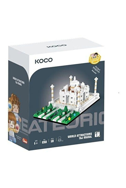 Koco Set constructie Taj Mahal 539 piese multicolor 13x17cm