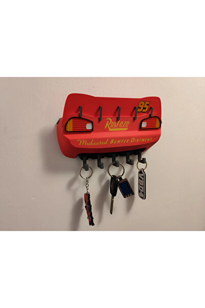 Eva Prints Cuier pentru chei Lightning McQueen Cars Rust-eze, organizator per...