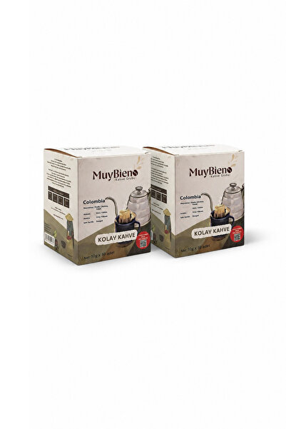Muybieno Easy Coffee Colombia Medellin Advantage Package 2X20 20 Pieces in Total