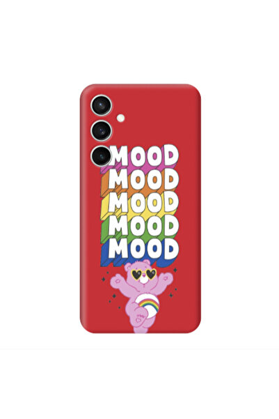 Other Samsung S24 Plus Mood Red Colored Silicone TPU Θήκη
