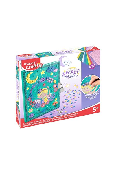 Maped Set Creativ Mozaice Secrete - Jurnal secret