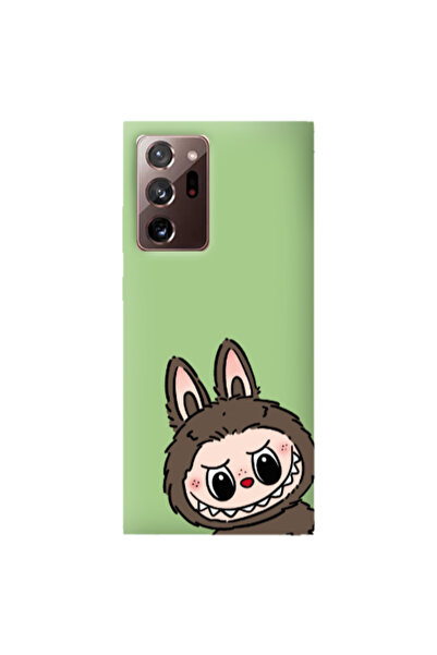 Other Samsung Note 20 Plus Labubu7 Light Green Colored Silicone TPU Θήκη
