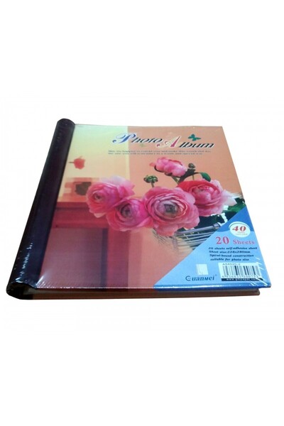 MC Micostore Photo album, plastic, 18x24.5cm, 40 adhesive pages