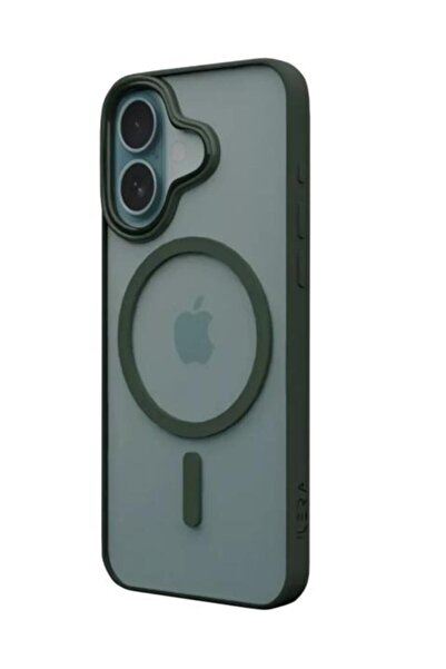 iLera iLeraGo ColorAnt Διαφανής Θήκη για iPhone 16 - Πράσινο