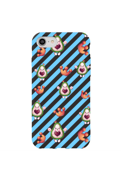 Other Apple iPhone SE 2020 king avocado Black Colored Silicone TPU Θήκη