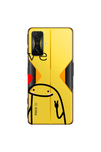 Other Xiaomi Poco F4 Gt Love 2 Transparent Silicone TPU Θήκη