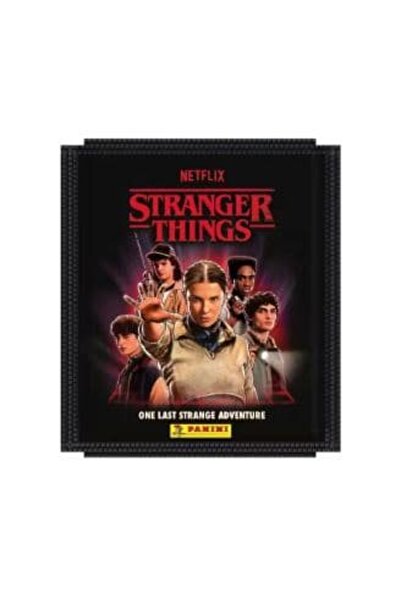 Panini Stranger Things One Last Strange Adventure Stickers 5 Paket (25 Çıkartma)