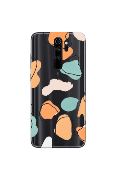 Other Xiaomi Redmi Note 8 Pro Colorful spots Transparent Silicone TPU Θήκη