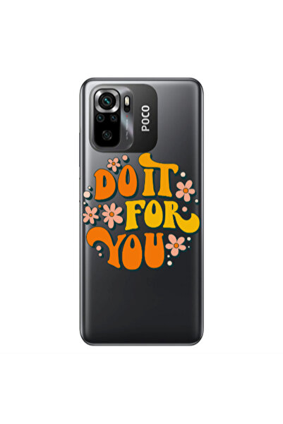 Other Xiaomi Poco M5 s Do it For You Transparent Silicone TPU Θήκη