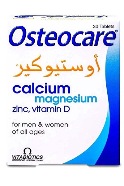 Osteocare Calcium, Magnesium, Zinc, and Vitamin D 30 Tablets