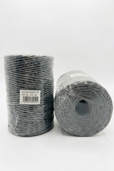 hobi dünyası evim 1 Piece Sultan Paper Thread 200 Gram Bag Hat Supla Basket M...
