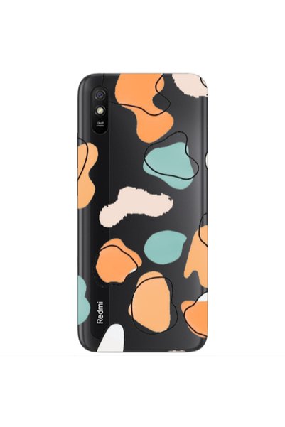 Other Xiaomi Redmi 9A Colorful spots Transparent Silicone TPU Θήκη