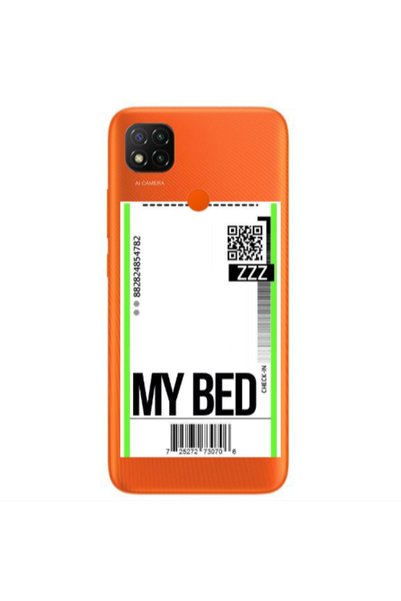 Other Xiaomi Redmi 9c My Bed ZZZ Transparent Silicone TPU Θήκη