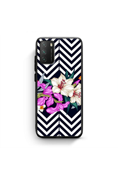 Other Xiaomi Poco M3 Flower arrow Black Glossy Θήκη