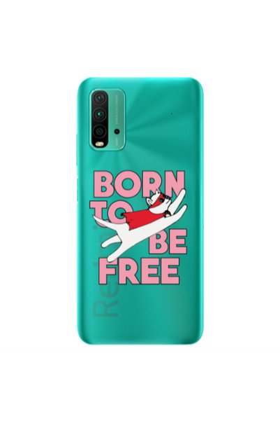Other Xiaomi Redmi 9T Born Free Transparent Silicone TPU Θήκη
