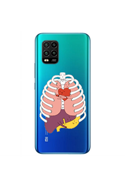 Other Xiaomi Mi 10 Lite Anatomy Transparent Silicone TPU Θήκη