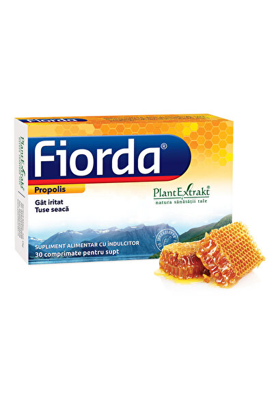 Plantextrakt Fiorda cu Aroma de Propolis 30cpr